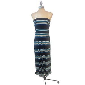White House Black Market Strapless Maxi Dress XS